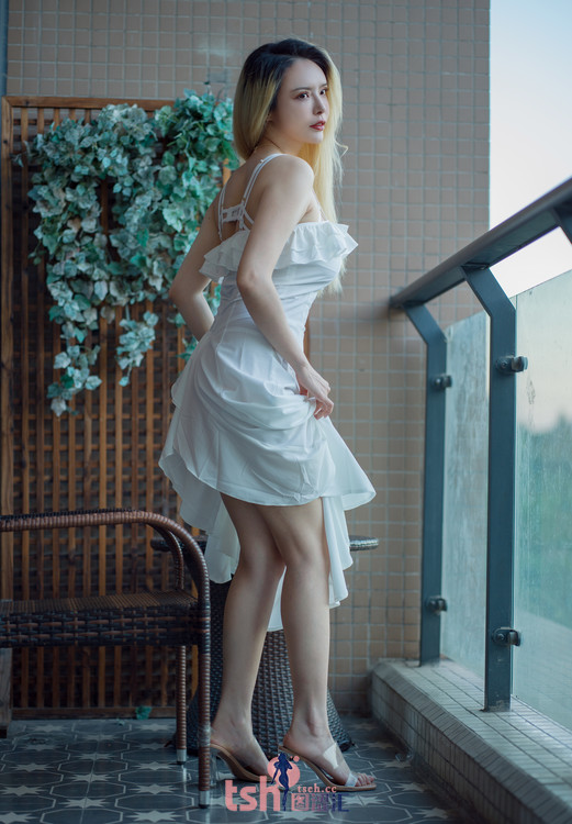 图片[2]-秋和柯基 – NO.94 白色连衣裙 [59P2V-1.49G]-图涩汇
