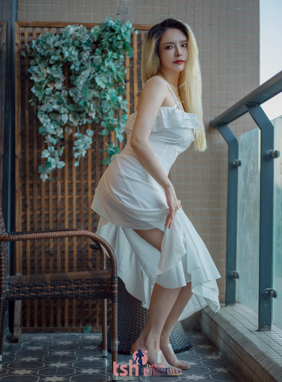 图片[4]-秋和柯基 – NO.94 白色连衣裙 [59P2V-1.49G]-图涩汇